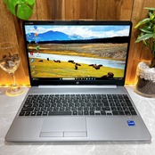 美品/ HP 250 G9 /最高峰i5第12世代/SSD256GB/メモリ8GB/大型15.6インチ/ ノートパソコン