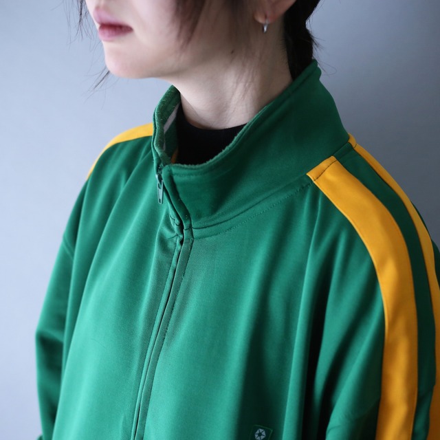 "SOUTH POLE" good coloring XXL over silhouette track jacket