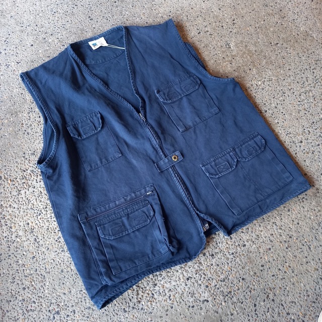 イタリア製 ワークベスト used [203029]