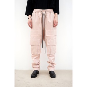 [A.F ARTEFACT] (エーエフアーティファクト) ag-7005 Cargo Sarouel Easy Pants (PINK)