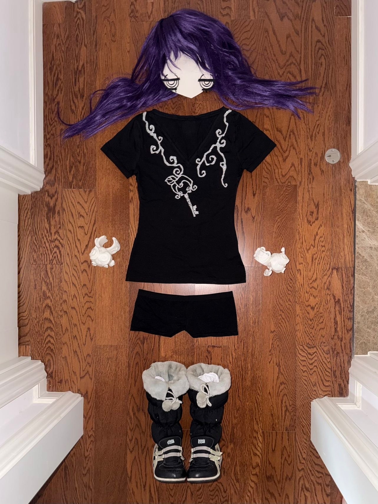 【Vestige】Key Glitter Tee