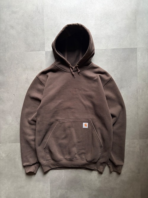 Carhartt カーハート ORIGINAL FIT プルオーバー パーカー ブラウン S
