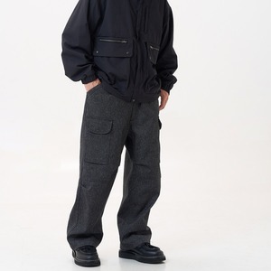 "TWEED TECH CARGO" ウールライクカーゴ N3548