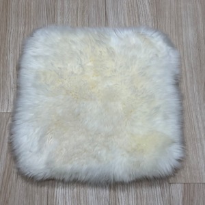 【サンプル☆各色1点限り】長毛クッション　40×40cm