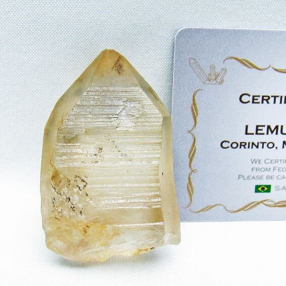 レムリアンシード シトリンクォーツ 原石 ブラジル ミナスジェライス州 コリント産 一点物 171-7274