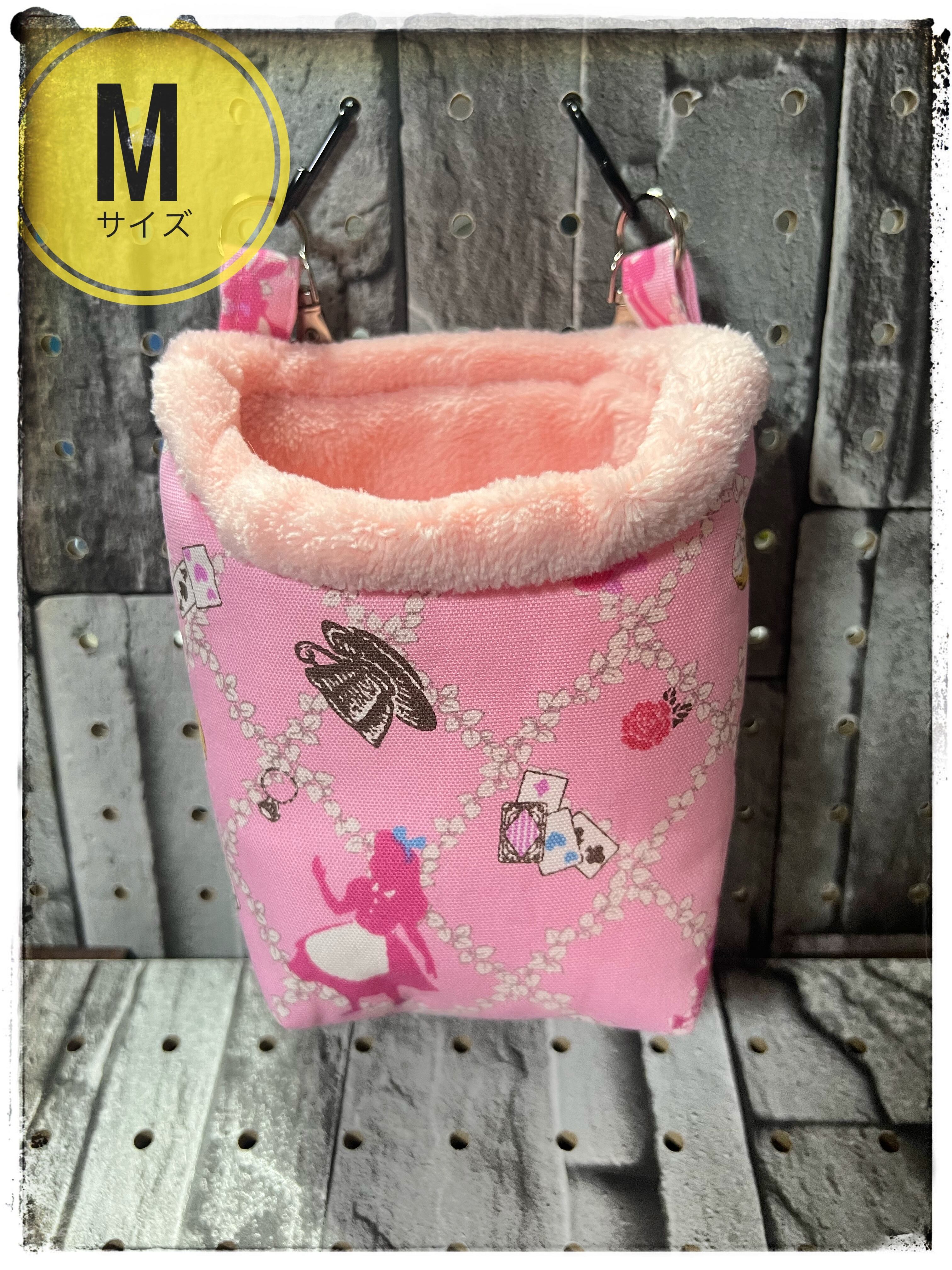 モモンガポーチ☆アリス風 紺色 Mサイズ | モモズとわたしのおうち