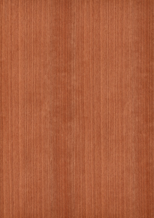 天然木ツキ板シート　モアビ　茶色系