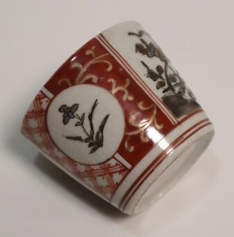 古伊万里錦 花紋小蕎麦猪口 6客 | 賢祥堂 うつわ店