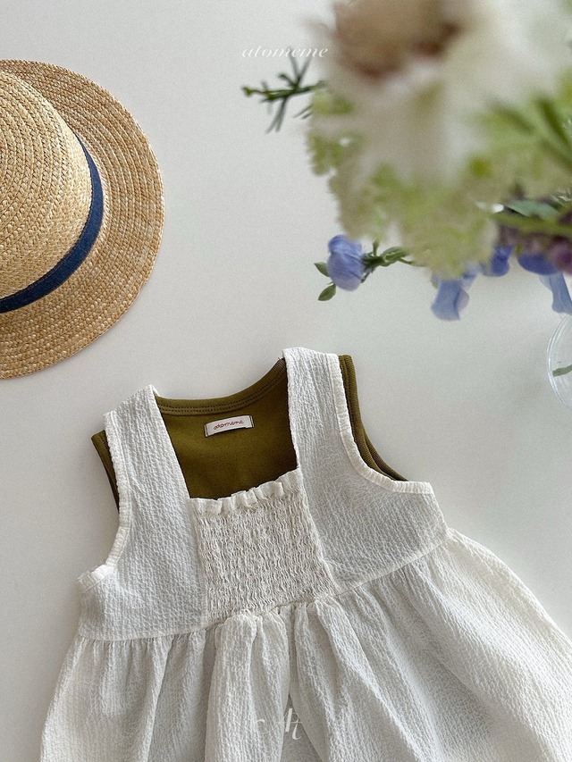 《予約》送料無料【atomeme】Eden Sleeveless T-shirt