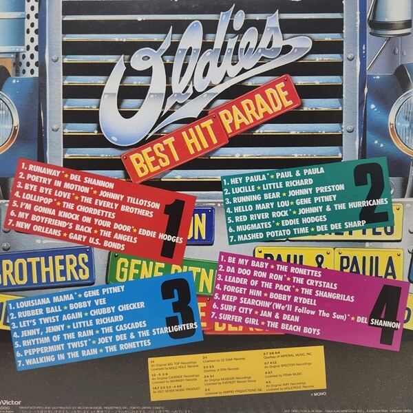 Various / Oldies Best Hit Parade [SWF 8385-6] - 画像2