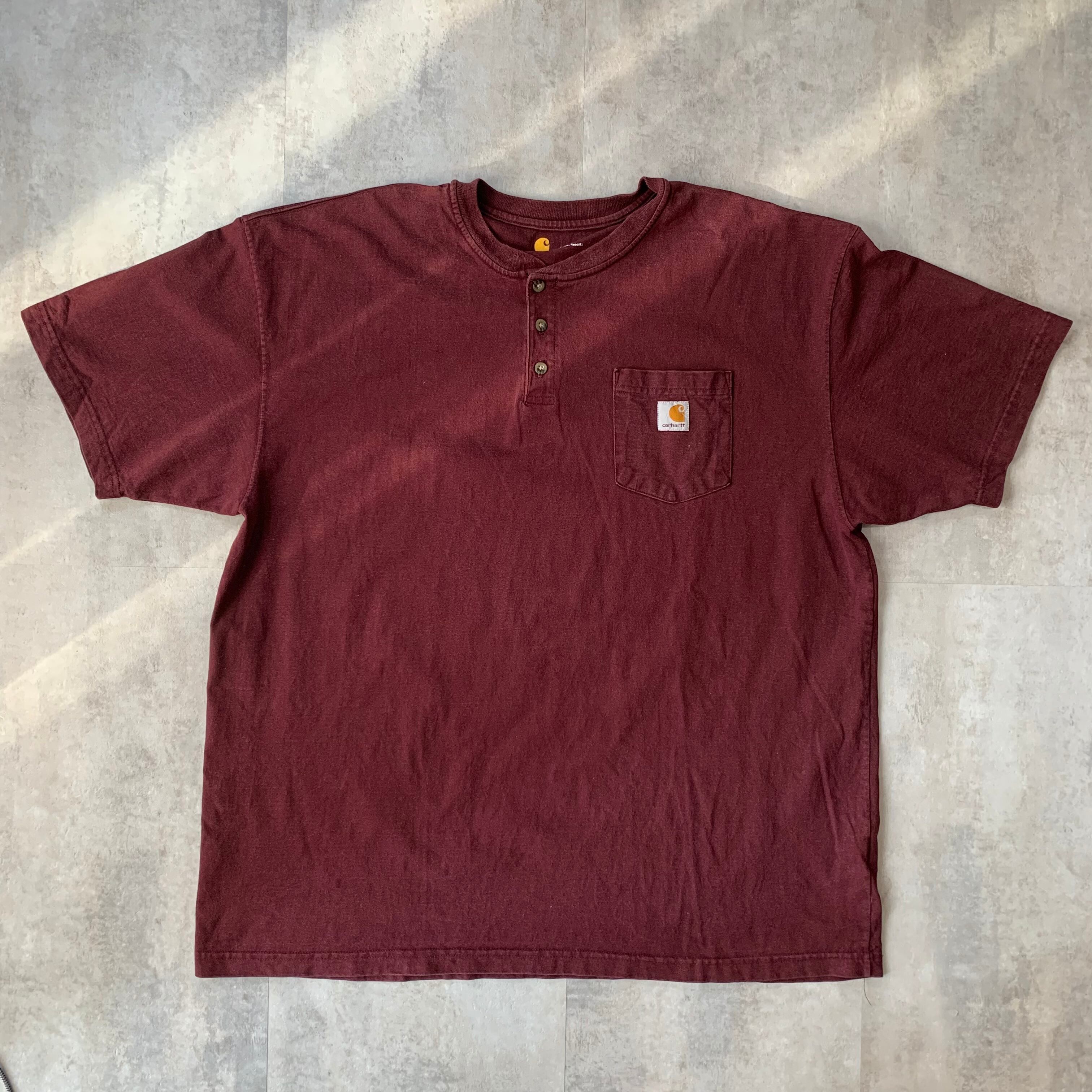 carhartt カーハート Tシャツ ビッグサイズ ヘンリーネック No.2