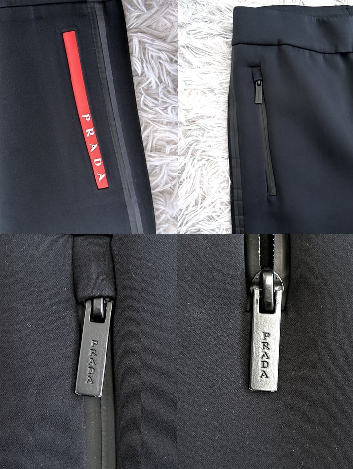 PRADA プラダ テクニカル ジャージ ジョガーパンツ リサイクル ロゴ