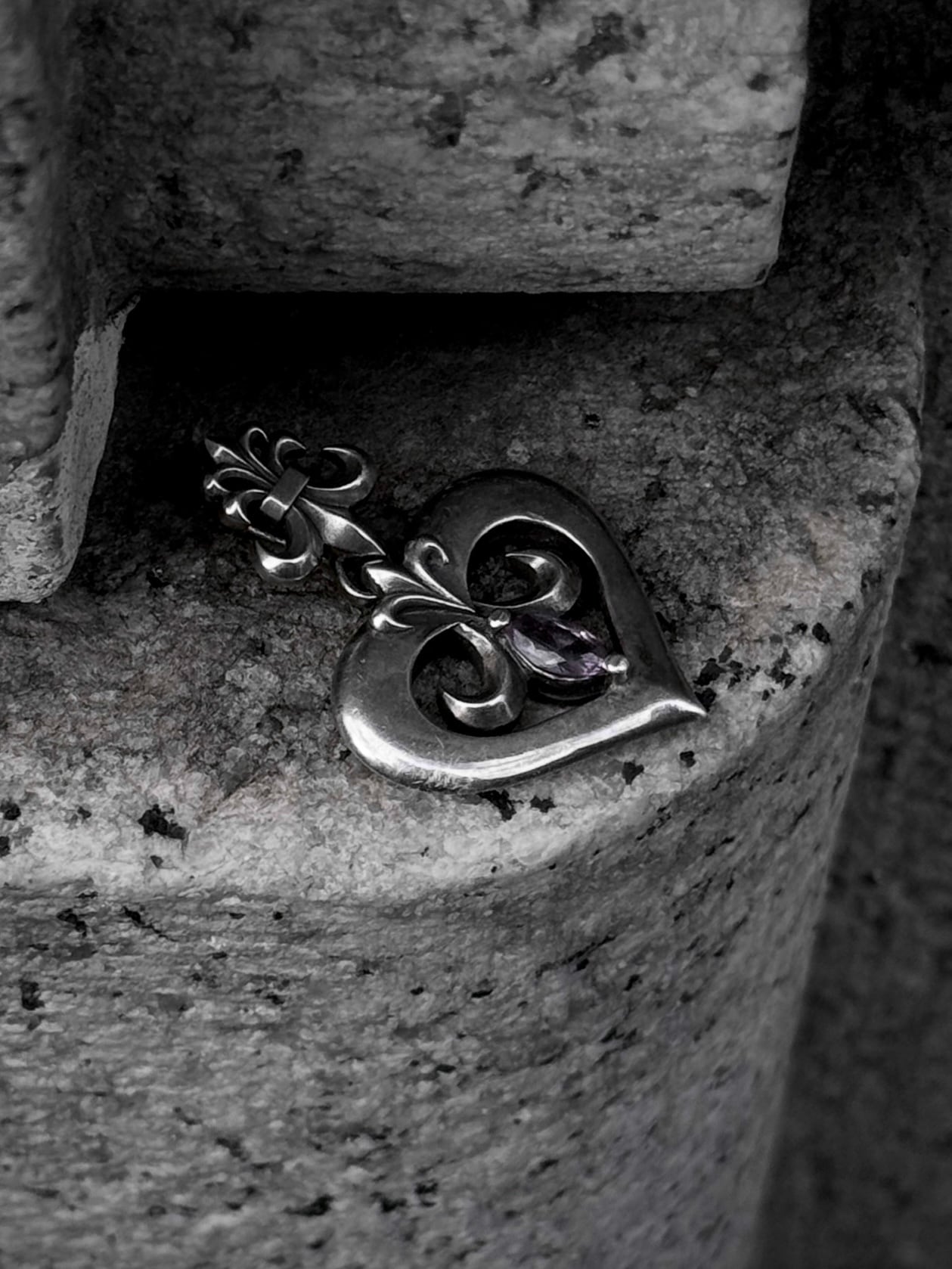 project 1 】Silver925 Heart Necklace | MUU STUDIO