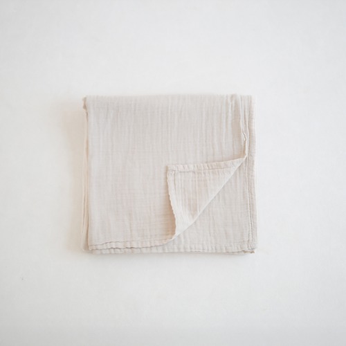Garbo&Friends(ガルボアンドフレンズ) / Swaddle Blanket / Eggshell Muslin