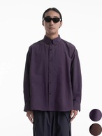 UNDERMINE Textured Grid Loose Shirt