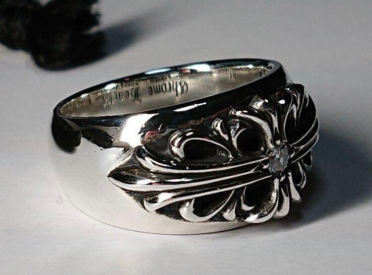 CHROME HEARTS クロムハーツ フローラル リング ダイヤモンド 指輪