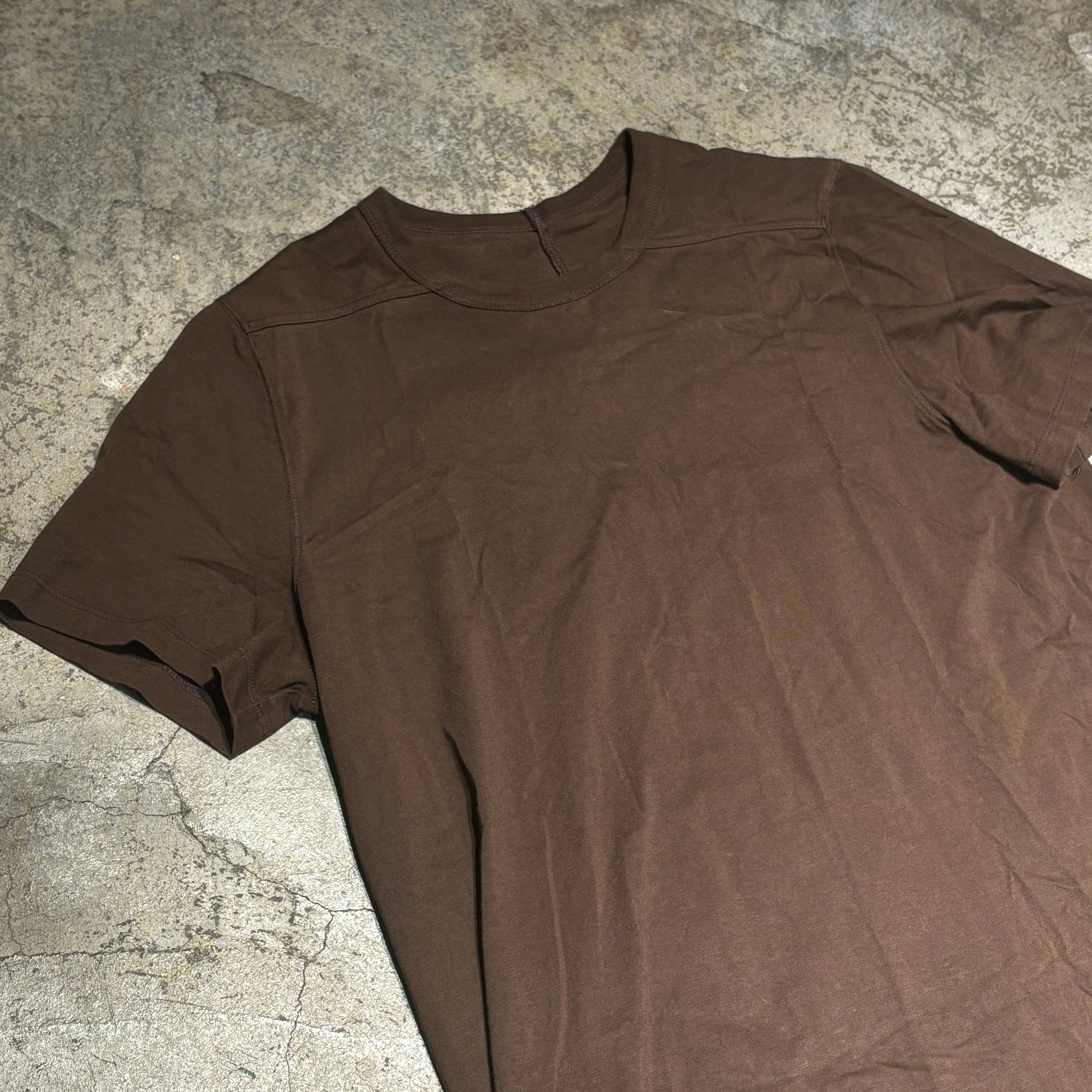 Rick Owens Brown Level T-Shirt リックオウエンス