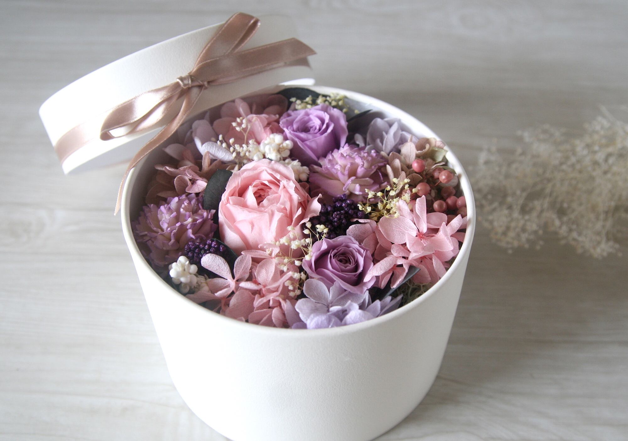Flowerbox -antique pink-