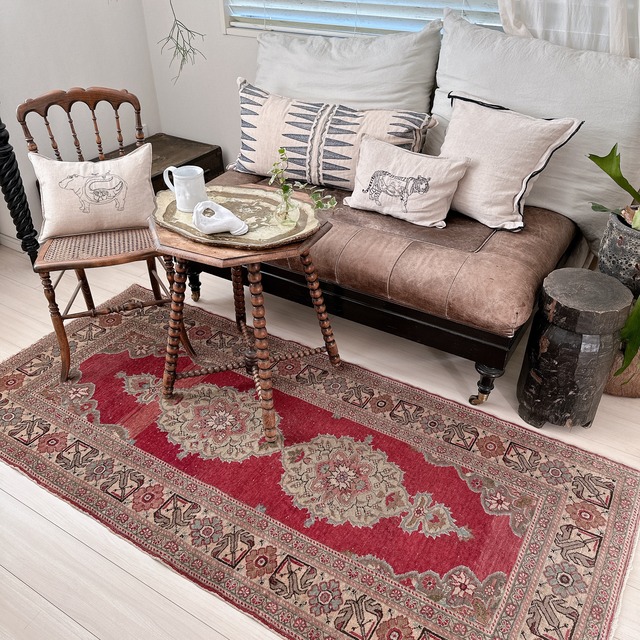 トルコ ヴィンテージラグ TR038 | カイセリ | 92cm × 202cm