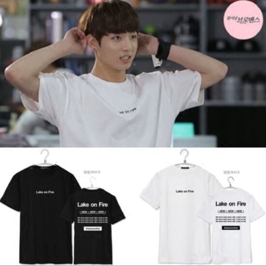 防弾少年団 BTS ジョングク JUNGKOOK 着用 プルオーバー Tシャツ☆ID088 | K-pop♡dmar powered by BASE