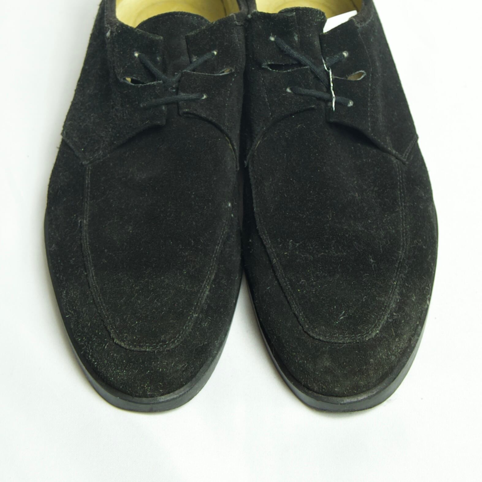 kenzo】vintage used clothing dress shoes loafer suède black