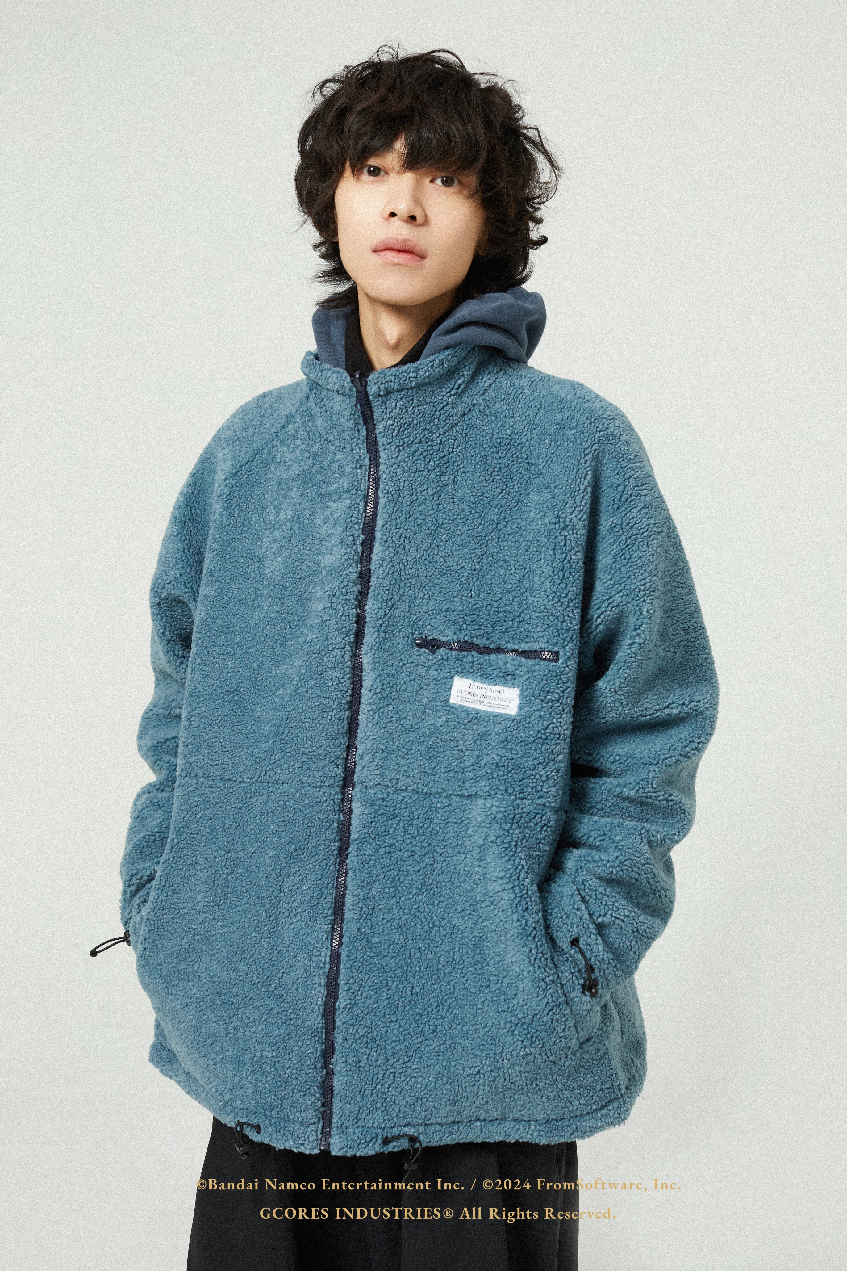 【新品未使用】ELDEN RING フルサイズフーディー [メインロゴ］XXXL ELDEN RING』裏起毛パーカー 褪せ人柄 | ELDEN RING(エルデンリング