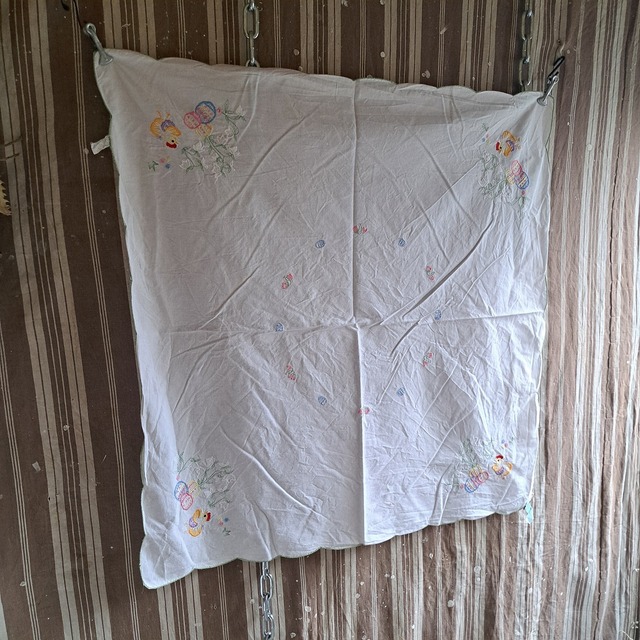 ヨーロッパ 刺繡クロス used [508141]