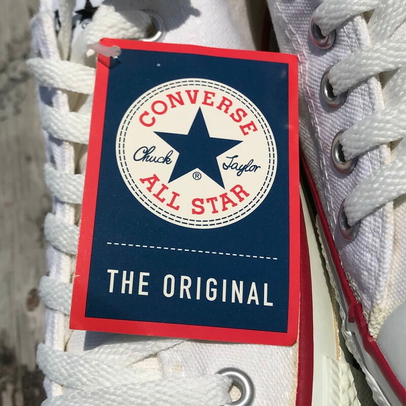 90's CONVERSE コンバース ALL STAR LOW キャンバススニーカー 白
