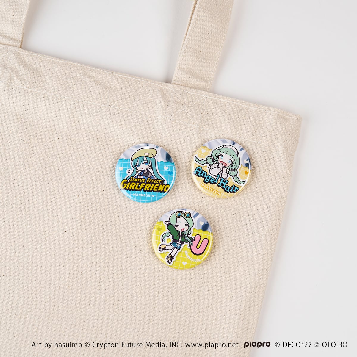MANNEQUIN】ケサランパサラン 缶バッジ | OTOIRO ONLINE STORE