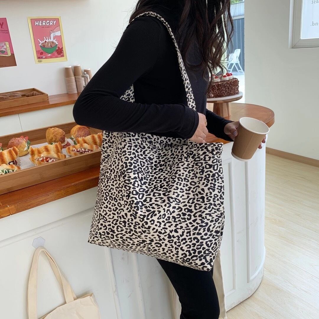 レオパードトートバッグ