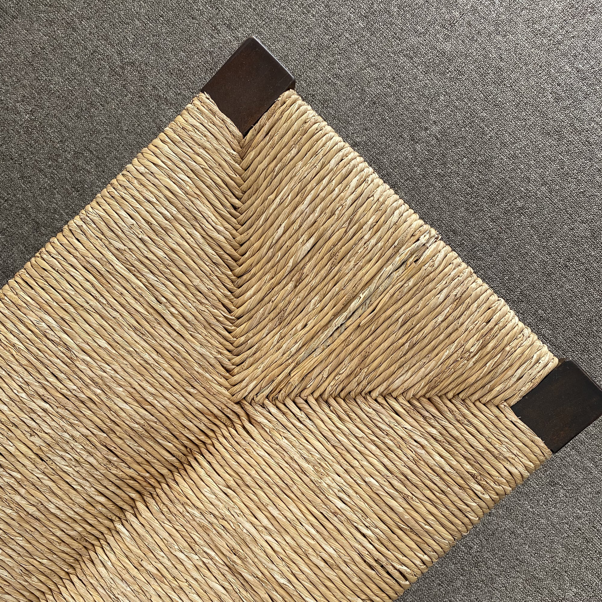 USED 松本民芸家具 #519型ラッシ長スツールⅡ（ベンチ） | ROUND ROBIN