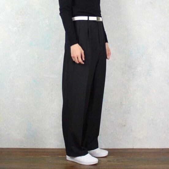 RALPH RALPH LAUREN セミワイド 2タック スラックス【FF-3415】 | cv