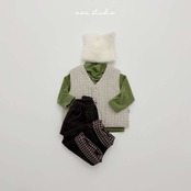 〖取寄〗韓国子供服 / 26winter / aoustudio /ポポ ロールアップ パンツ / キッズ服 *XS~L*