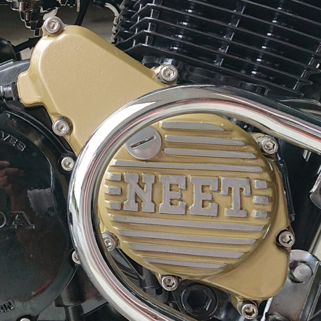 CBX400F/550F・CBR400F用】NeetJapanスターターカバー＆ジェネレーター 