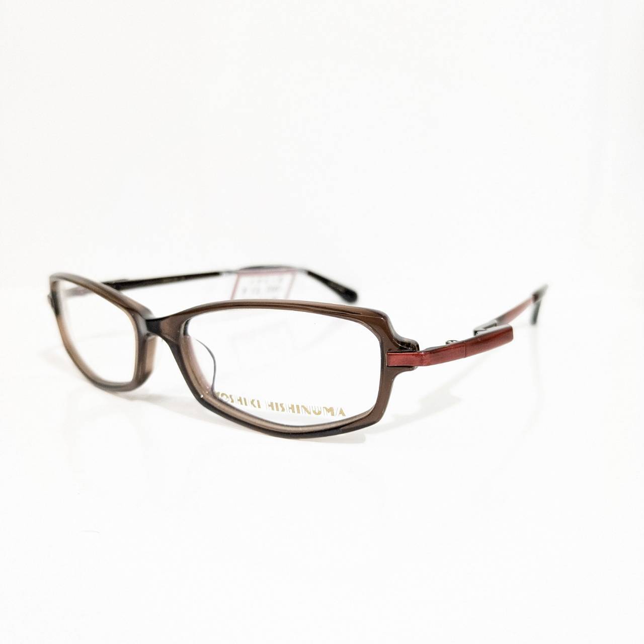 【YOSHIKI HISHINUMA】ウエリントンセルフレーム ブラウン