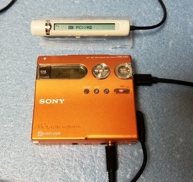 MDポータブルレコーダー SONY MZ-N910 NetMD 高音質・完動品・動作保証付き | MTR PRO SHOP powered by  BASE