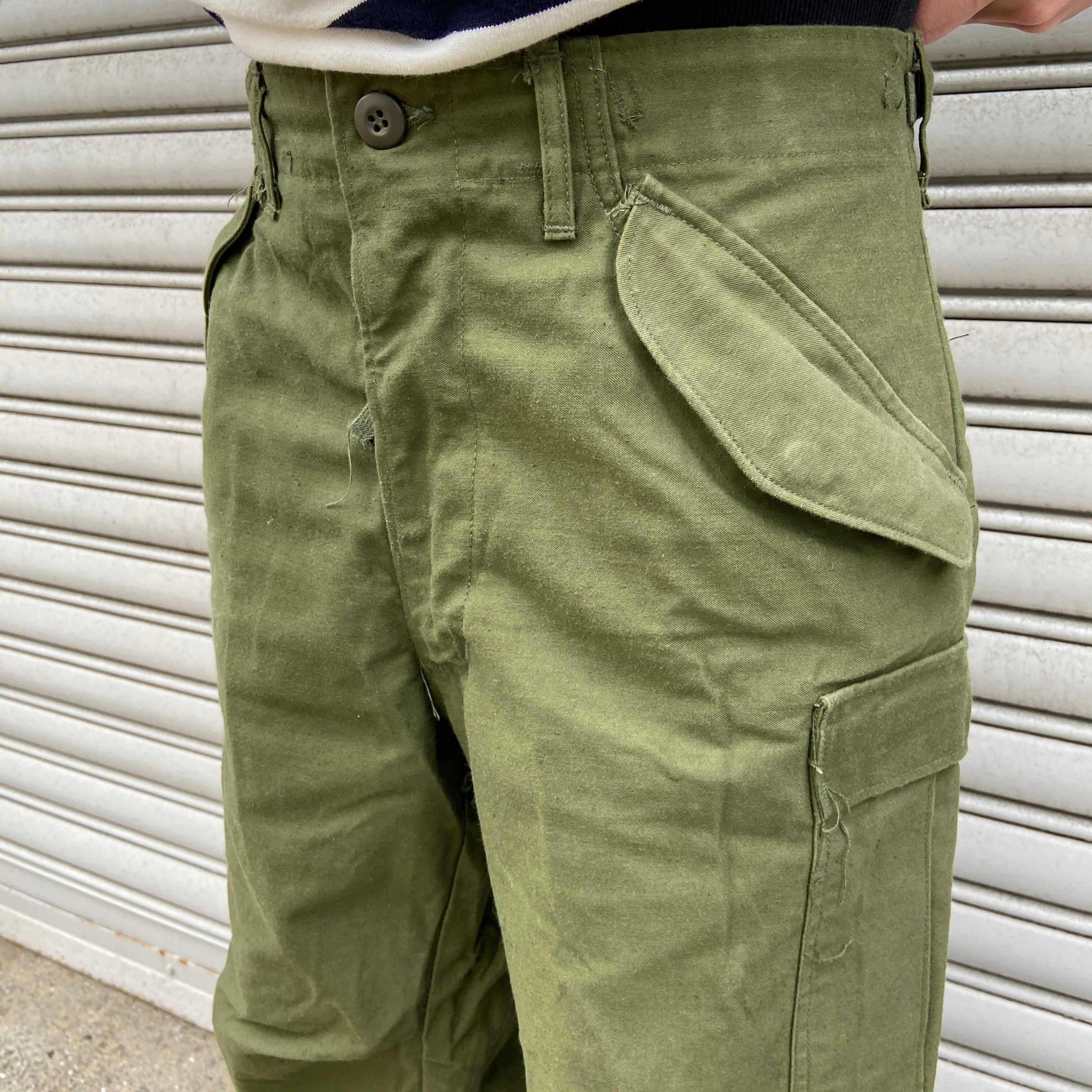 希少 70s US ARMY M-65フィールドパンツ SMALL-SHORT | 古着屋 Uan