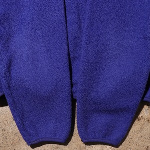 美品 L USA 90年 バイオレット スナップT Patagonia パタゴニア フリース 青紫 synchilla snap-t