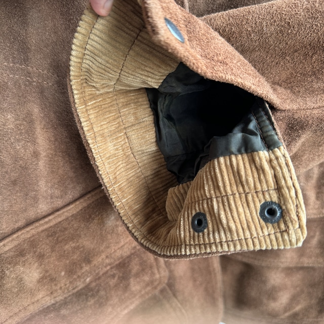Ralph Lauren Polo Country レザーハンティングジャケット 80s レザー ヴィンテージ古着 画像13