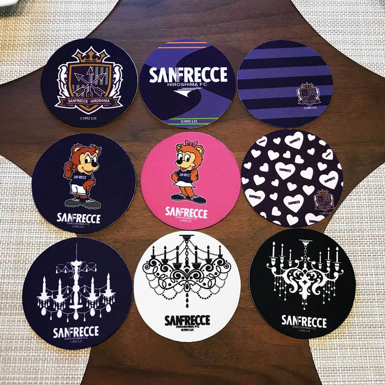 SFC-10 サンフレッチェドリンクコースター(SDC) | ファインテックス