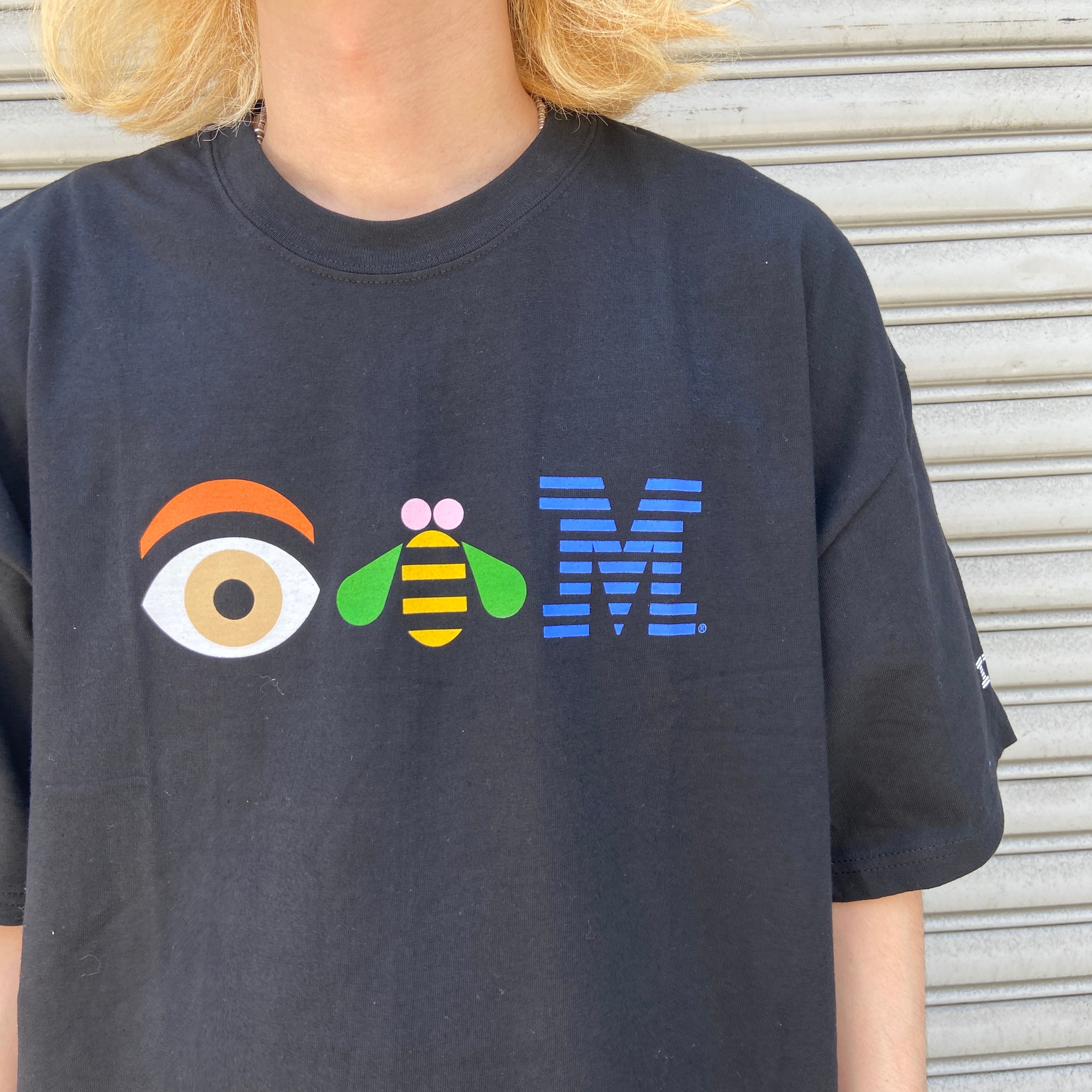 00s IBM 企業ロゴプリントTシャツ カンパニーTシャツ ブラック XL ...