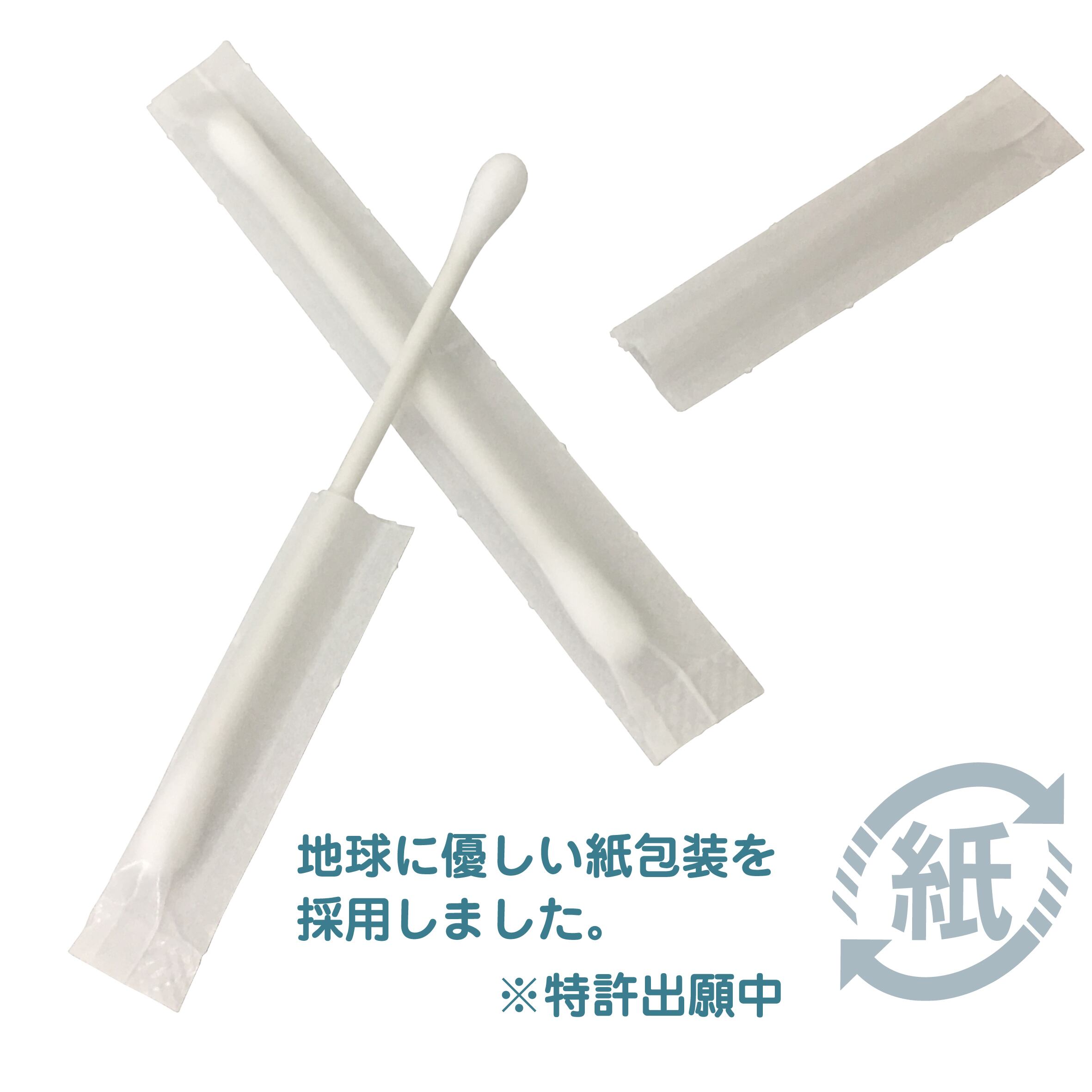 綿棒 紙包装10連シート／1600枚 | HEIWA MEDIC Co., LTD. All