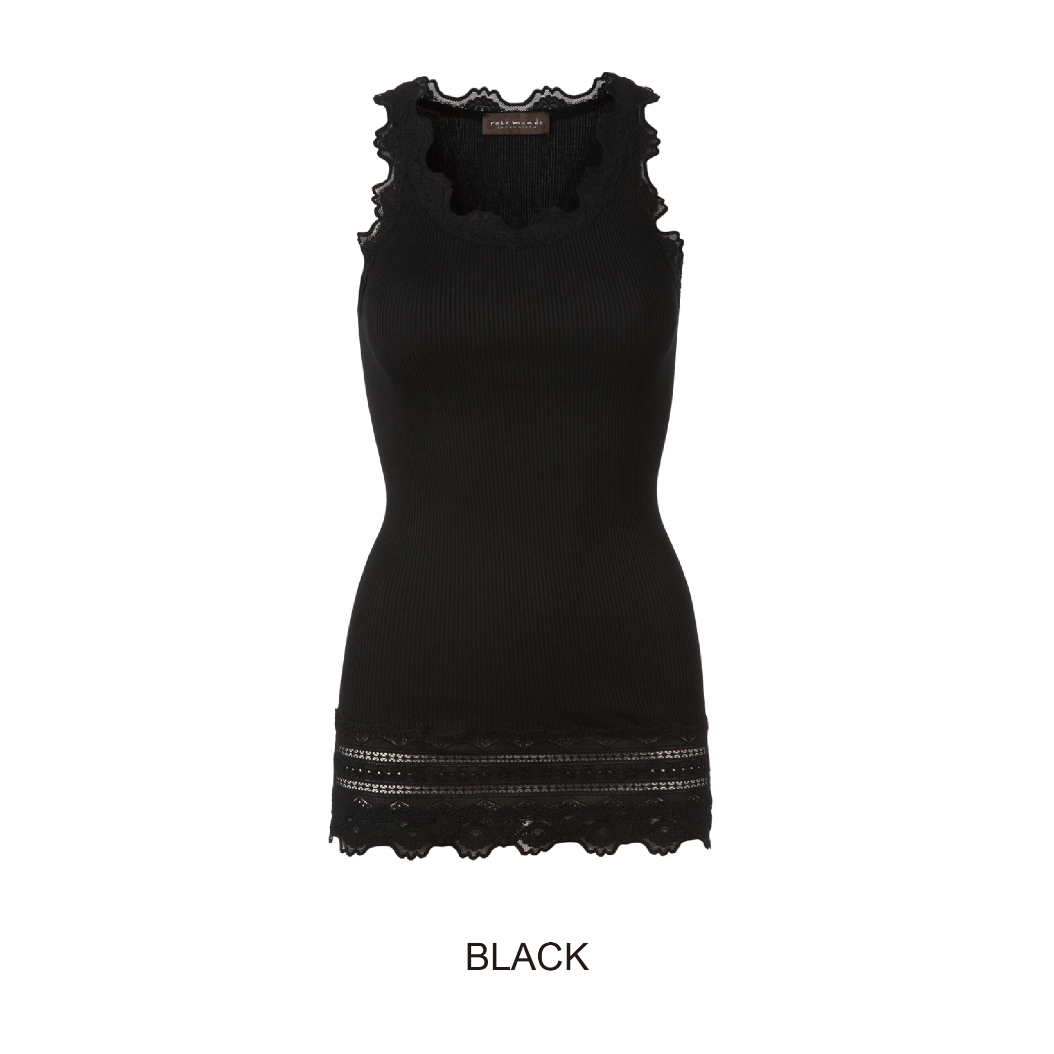 rosemunde レースタンクトップ シルク 5315 | rosemunde JAPAN