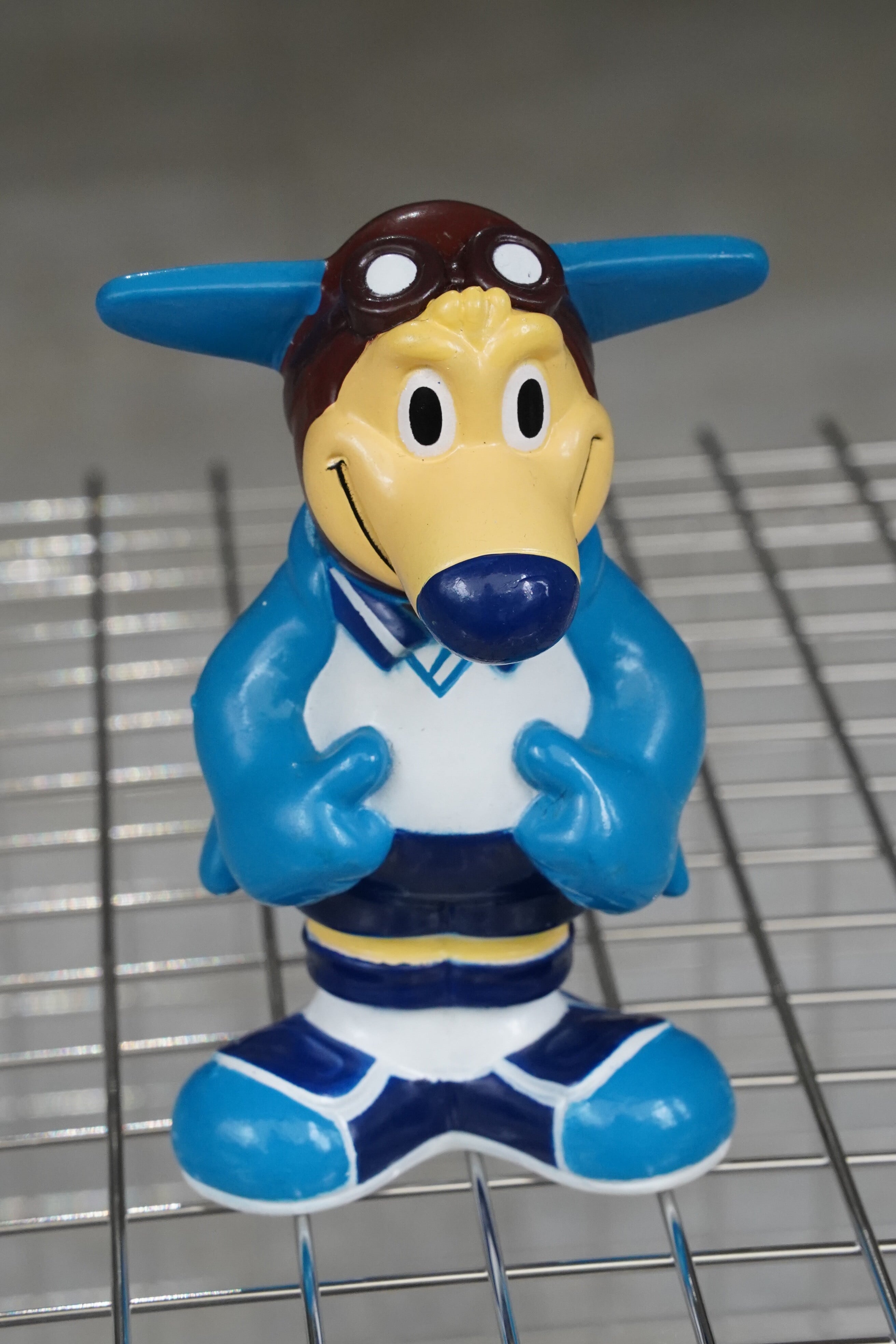 1992年 Jリーグ 横浜フリューゲルス 公式マスコット「とび丸」 貯金箱