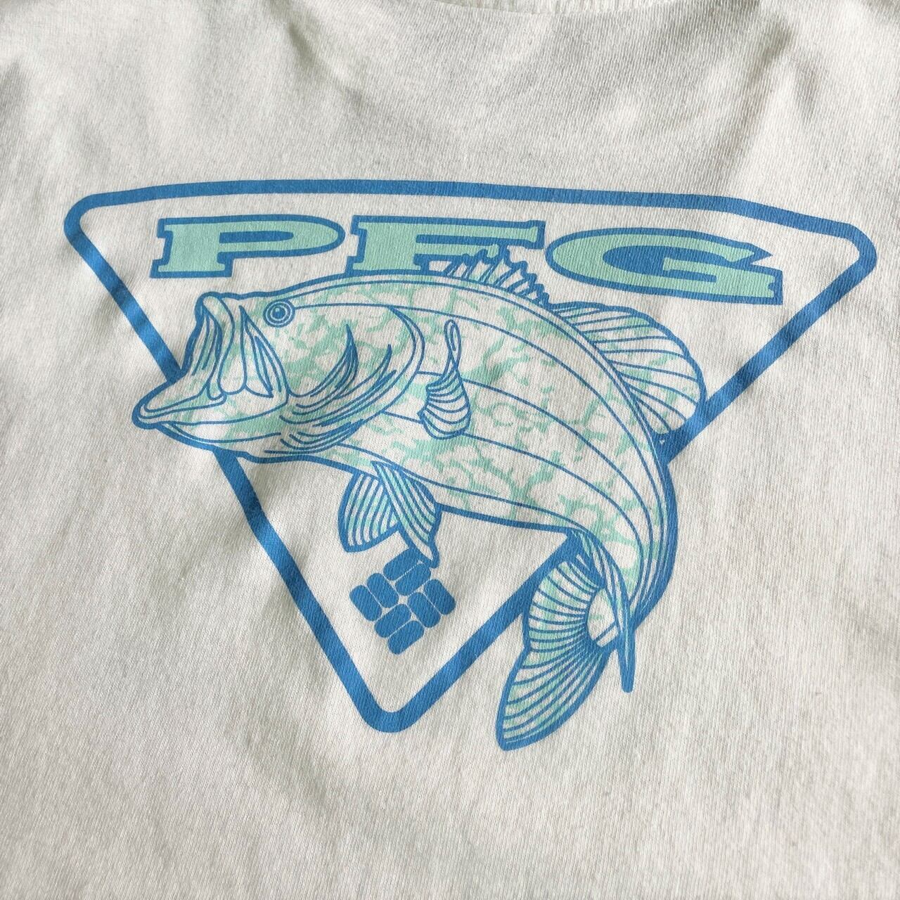 Columbia PFG コロンビア 魚 フィッシング バックプリント ロゴ 