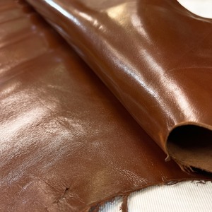 カンガルー革 [40ds以上]【赤茶】0.5〜0.7mm厚　A3P-002
