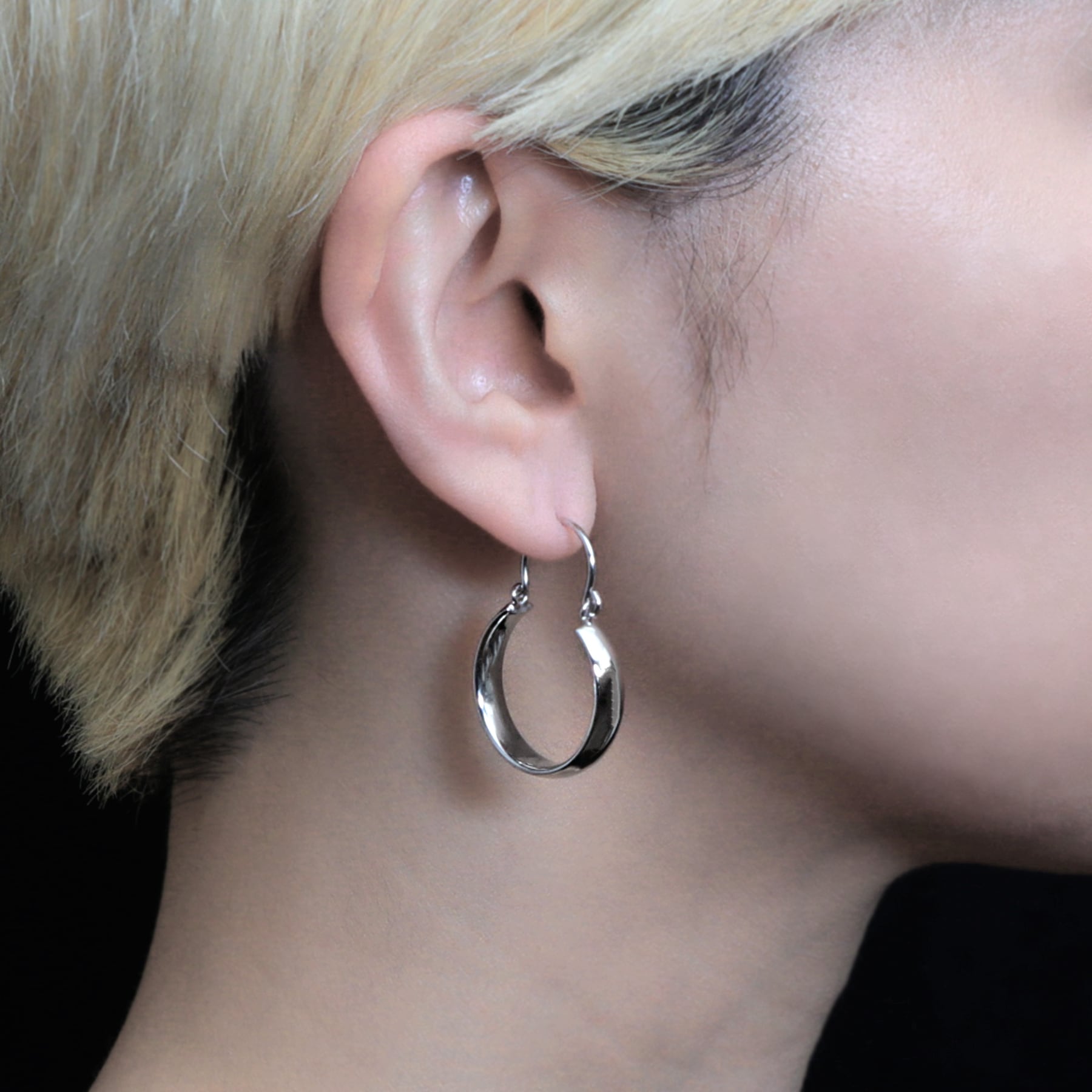 circle hoop earing(pierce) [figur2] / YJE95010411R | YArKA official