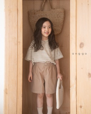 【anggo】チアバターパンツ ブラウン 90〜110cm