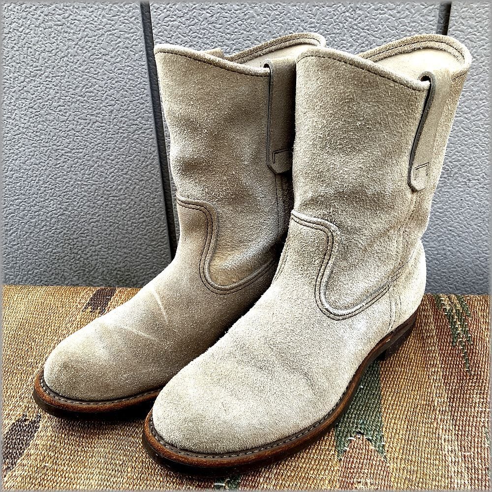 ☆RED WING レッドウイング ビンテージ 80s 81年 羽根タグ スエード
