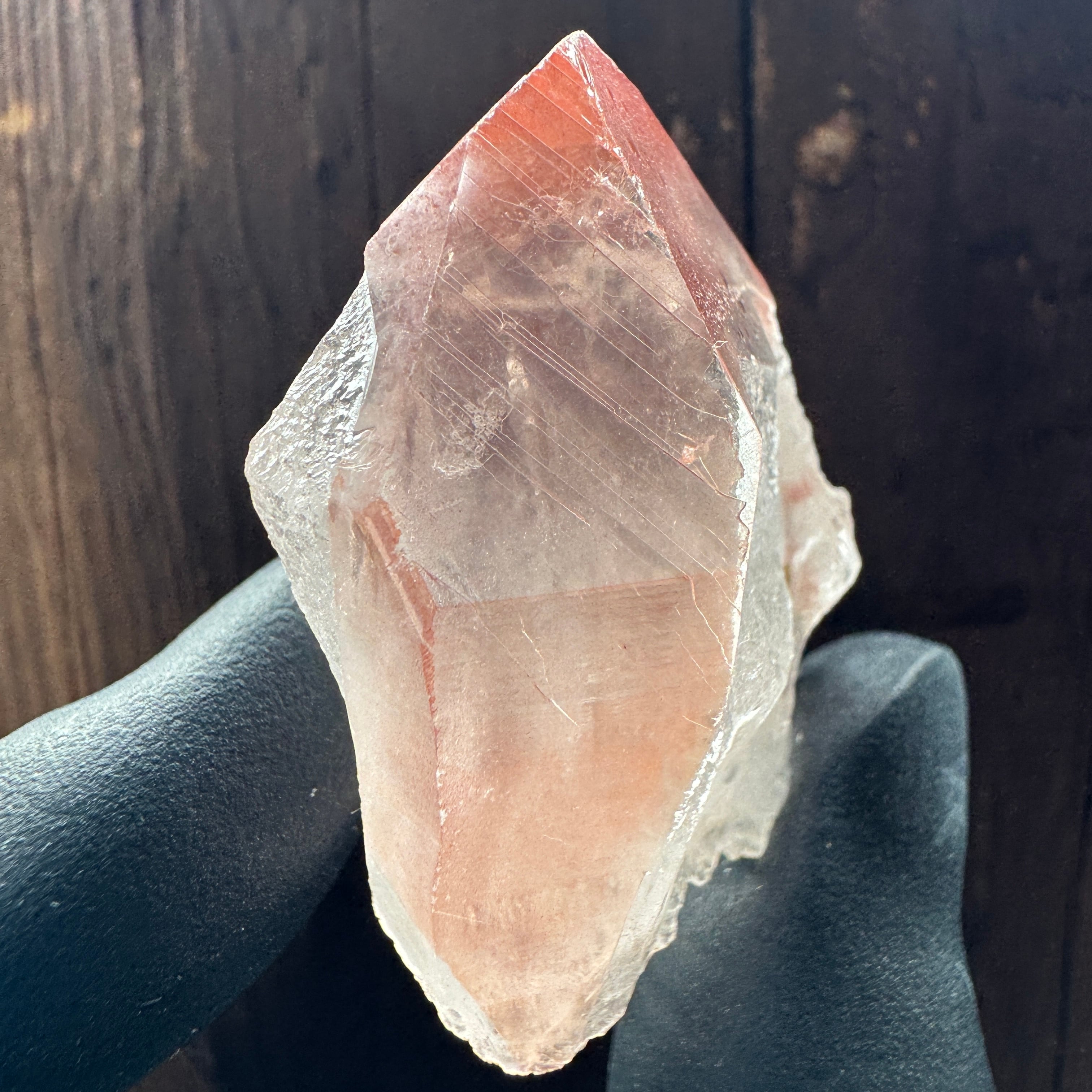 レコードキーパー レムリアンシードクリスタル ピンク 原石 水晶